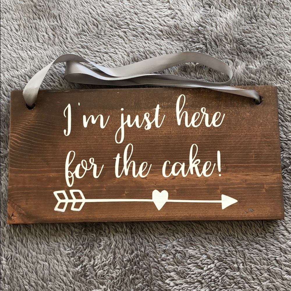 Wedding sign